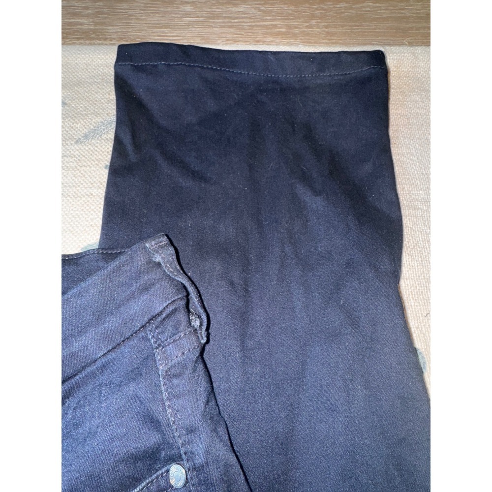 7 For All‎ Mankind Kimmie Bootcut Dark Wash Jeans Size 31 Denim - Picture 6 of 8